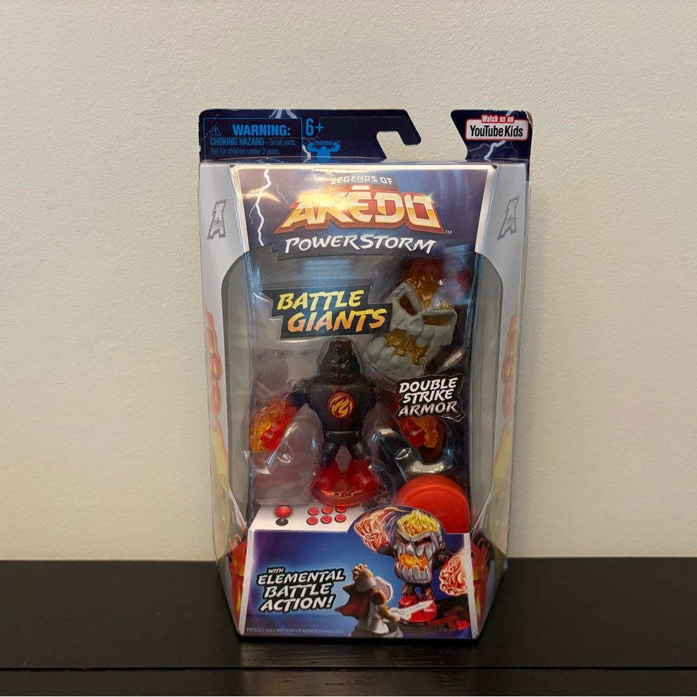 Akedo Legends of Powerstorm | Battle Giant Volcrag - Double Strike Armour